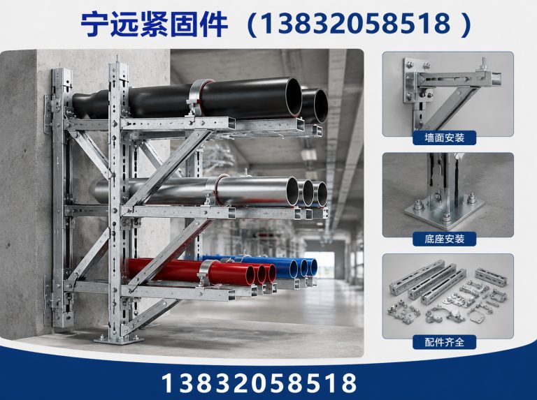 新河县抗震支架展示图